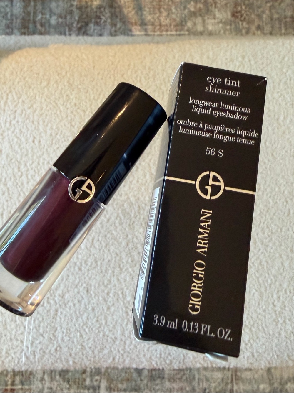 Giorgio Armani Eye Tint Shimmer Liquid Eyeshadow — Mahogany 56S